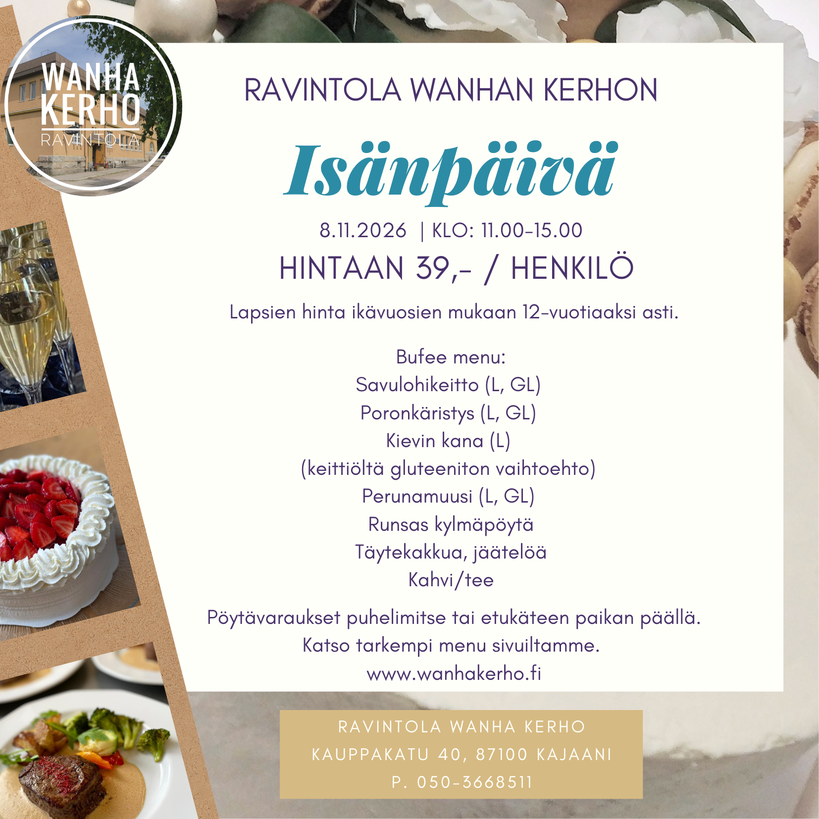 Etusivu - Ravintola Wanha Kerho